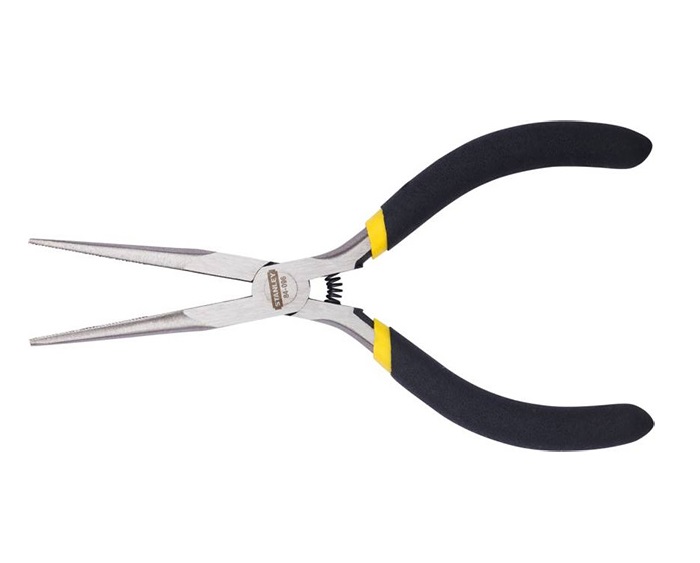 Kìm nhọn mỏ dài 8"/200mm Stanley 84-102-S