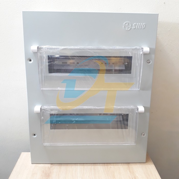 Tủ điện kim loại chứa 24 module lắp chìm Sino EM24PL