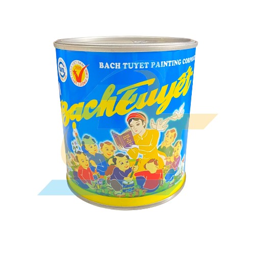 Sơn Alkyd (bóng)  Bạch Tuyết - Màu kem 551 (0.8kg)
