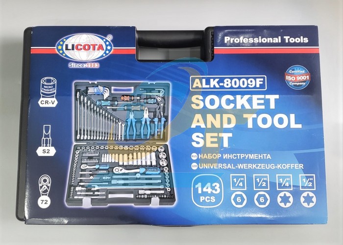 Bộ dụng cụ 143 món LICOTA ALK-8009F