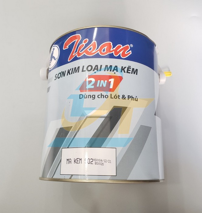 Sơn kim loại mạ kẽm 2in1 Tison 3L - Màu 902