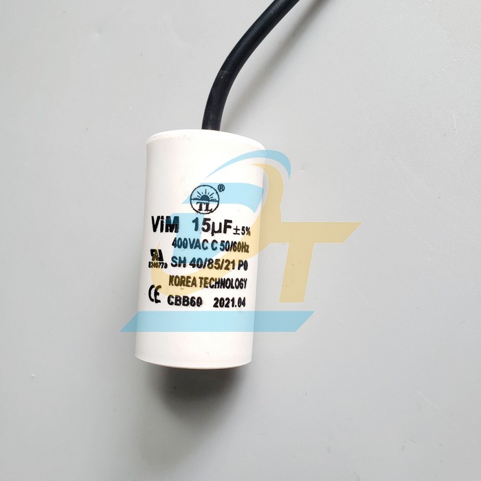Tụ tròn nhựa ViM dùng cho mô tơ 15uF-400V