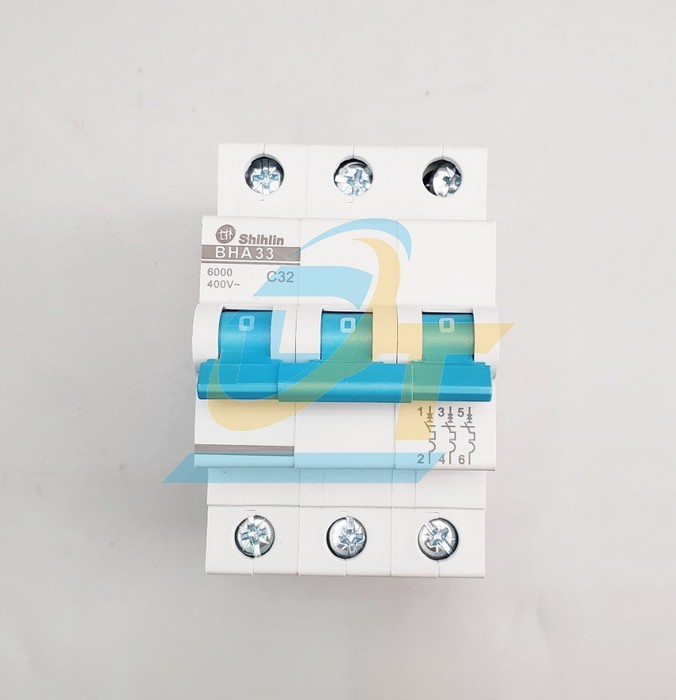 Cầu dao tự động 3P 32A 6kA Shihlin BHA33C32