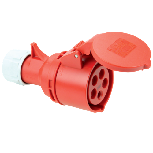 Ổ cắm công nghiệp 4P-16A-400V IP44 Panasonic F214-6