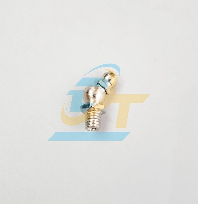 Ốc (vú) bơm mỡ inox 201 12mm - Đầu cong 45 độ