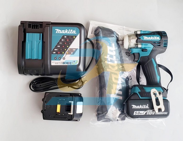 Máy siết bu lông 3/8" dùng pin 18V Makita DTW302RTJ (Vali Kèm pin, sạc)