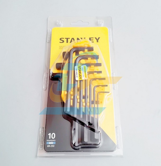 Bộ lục giác hệ mét 10 cây Stanley 69-253