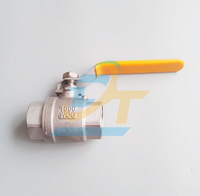 Van bi tay gạt inox 304 DN25 - phi 34