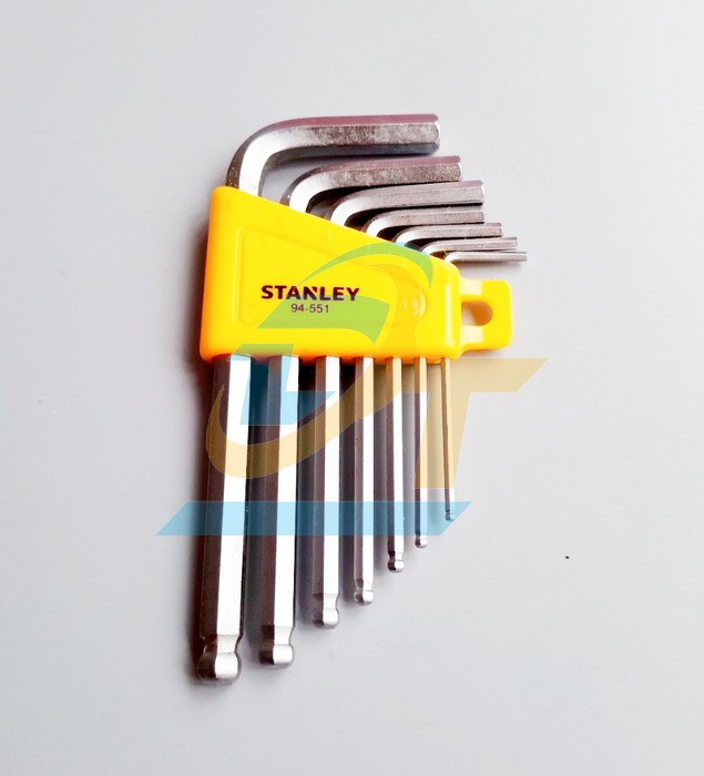 Bộ lục giác hệ mét 7 cây 1.5-6mm Stanley STMT94551-8