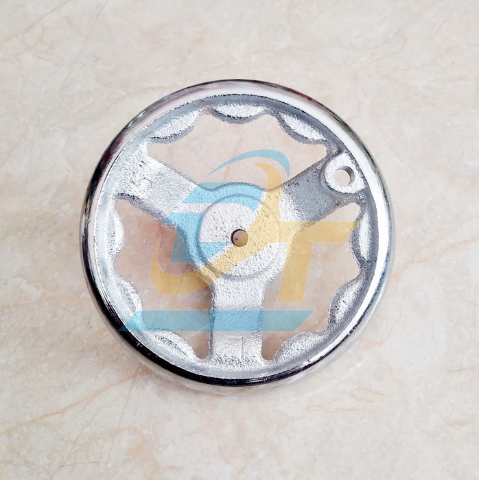 Tay quay gang tròn mạ kẽm 1.2 tấc (115mm)