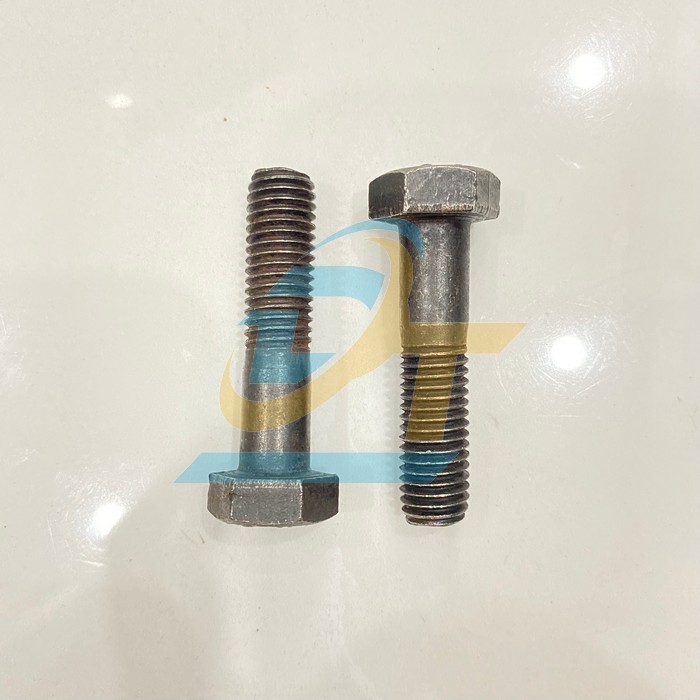 Bulong thép đen ren lửng M16x60