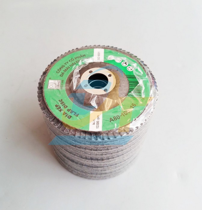 Nhám xếp Hải Dương A80 100x16mm mác xanh