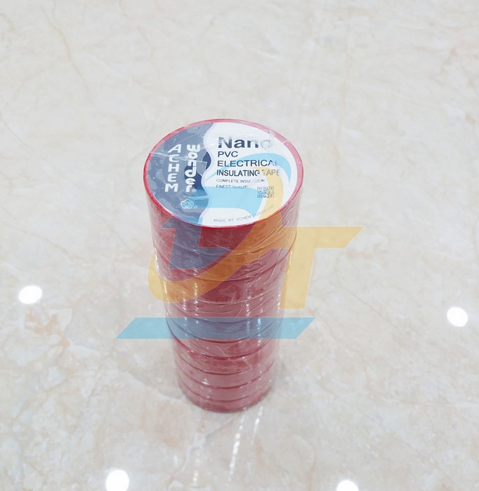 Băng keo điện nano 20Y Achem - Màu đỏ