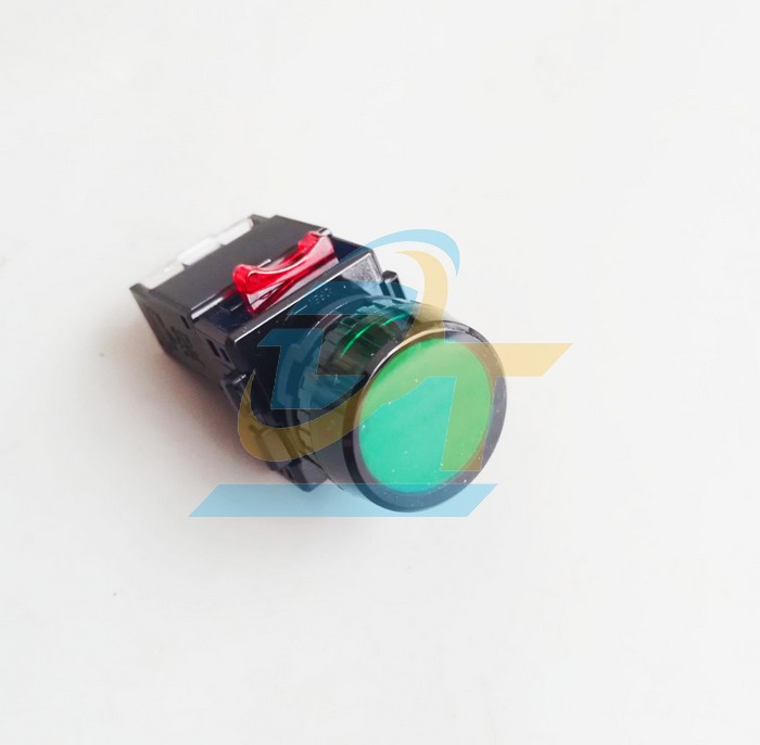 Đèn báo 100-240V phi 22 màu xanh Hanyoung MRP-TA0G
