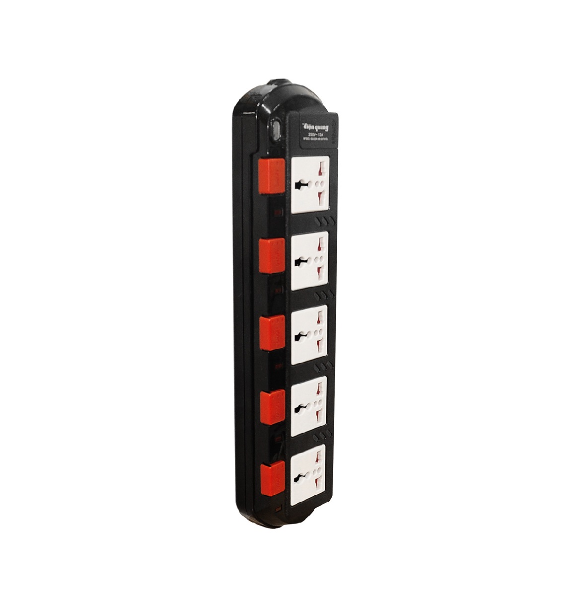 Ổ cắm 5 lỗ 3 chấu dây 5m Điện Quang ĐQ ESK SM750SL
