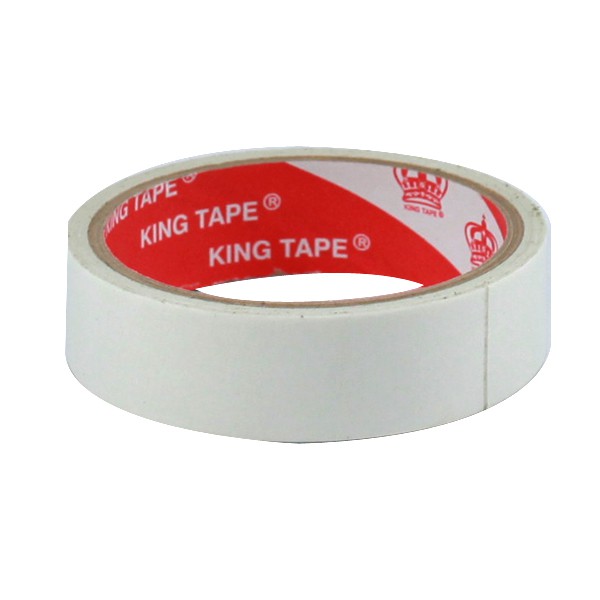 Băng keo 2 mặt trắng 12mmx4m