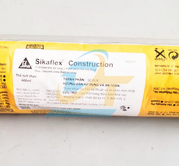 Chất trám khe SikaFlex màu xám 600ml