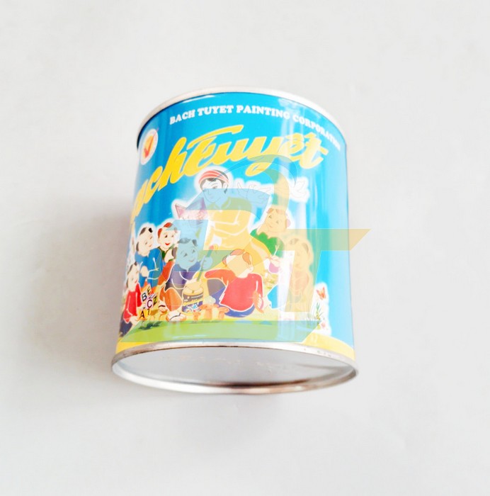 Sơn Alkyd (bóng) Bạch Tuyết 0.8kg - Màu đen 200