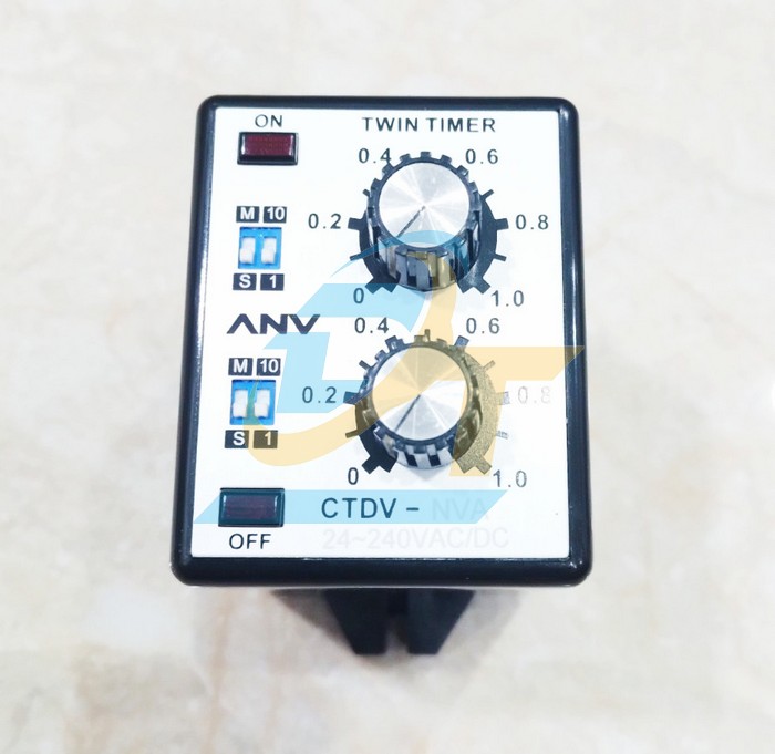Relay thời gian đôi 24-240V ANV Winsun CTDV-NV