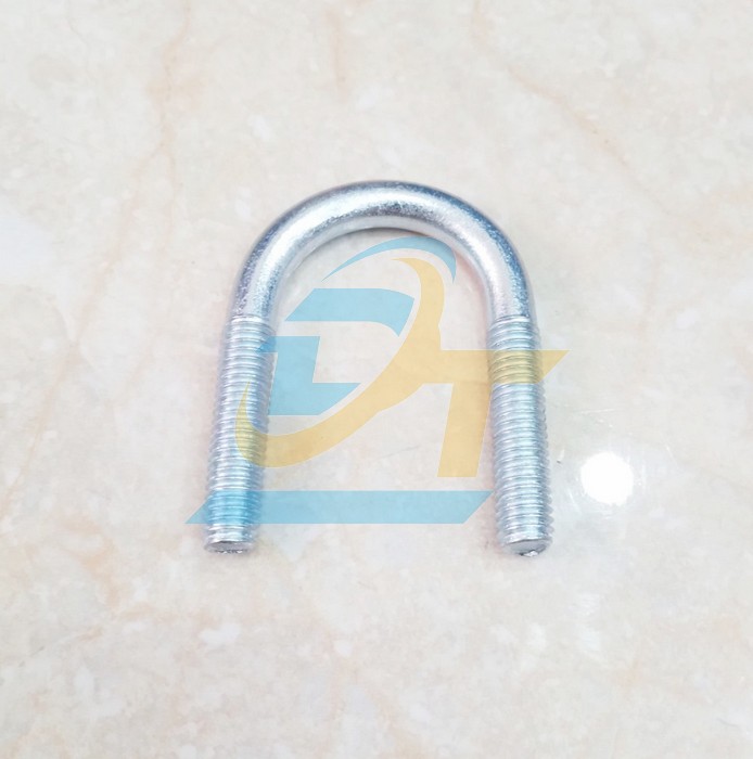 Cùm chữ U mạ kẽm 6x21