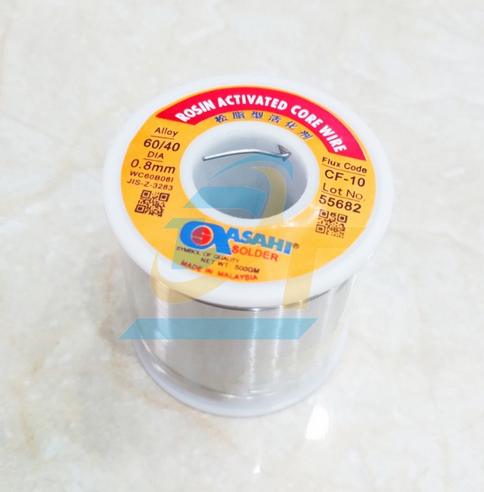 Thiếc hàn Asahi 60% 0.8mm 500gr