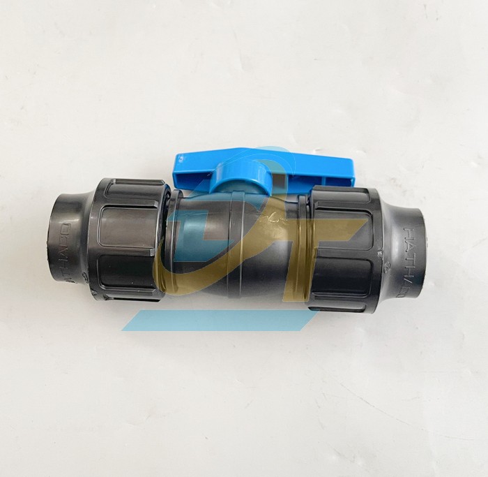 Van PP 2 đầu rắc co HDPE 25