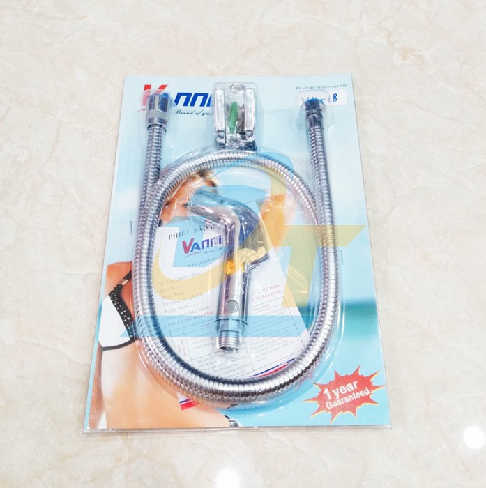 Vòi xịt vệ sinh xi dây dài 1.2m Vanni VX-18