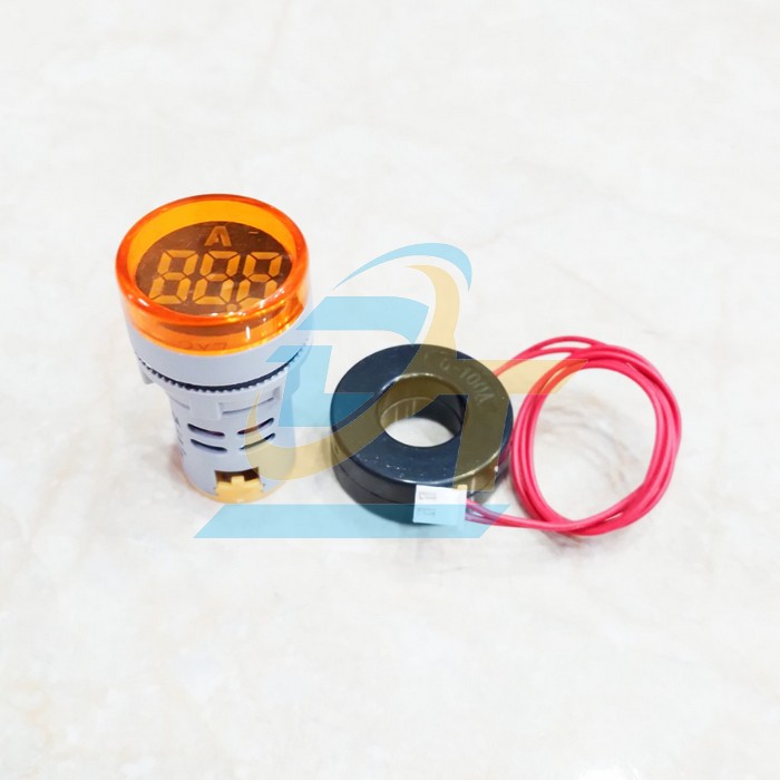 Đồng hồ đo dòng điện AC mini 0-100A phi 22 AD16-22DSA