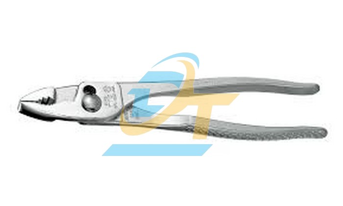 Kìm cá sấu Kìm 2 lỗ loại mỏng cán bọc Tsunoda S-PL-200G