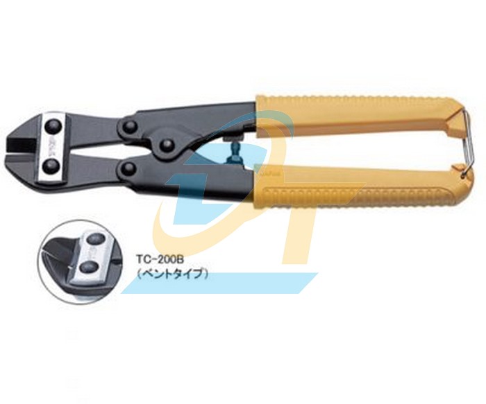 Kìm cộng lực cắt sắt mũi cong TC-200B Top KOGYO