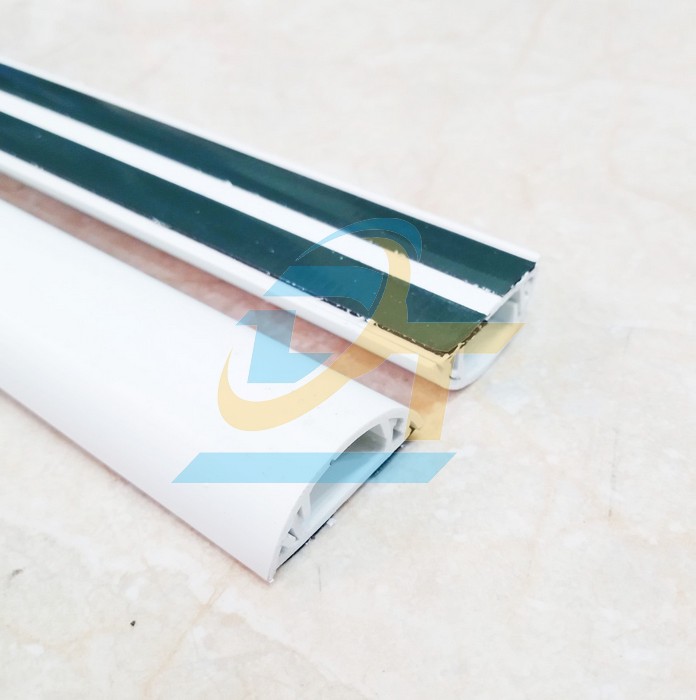 Nẹp sàn nhựa bán nguyệt Tiến Phát 30x12mm - Cây 1.2m
