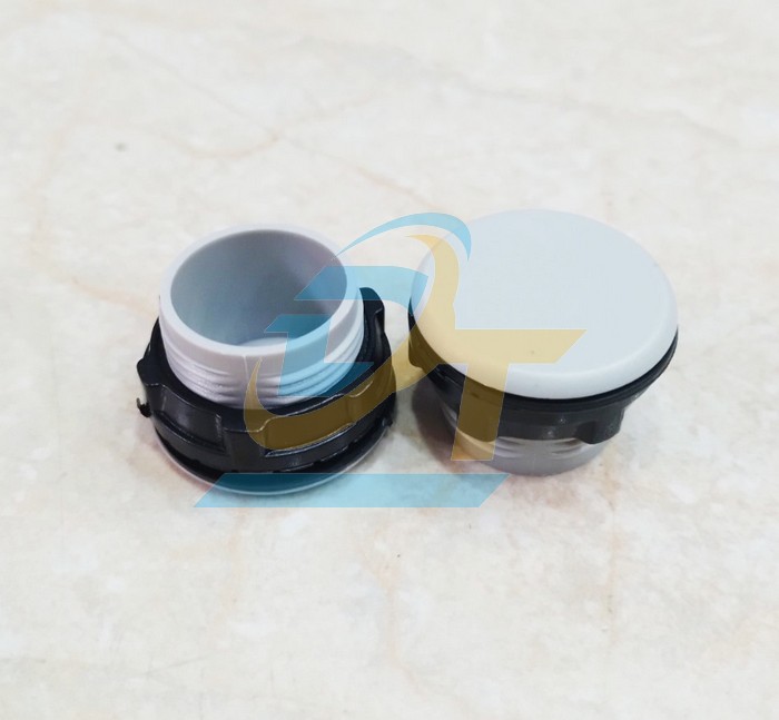 Nắp bít lỗ tủ điện PVC phi 22