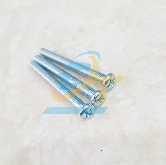 Bulong bake đầu tròn mạ kẽm M4x10
