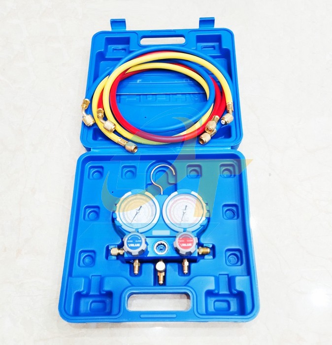 Bộ đồng hồ nạp gas lạnh Value VMG-2-R410A-B