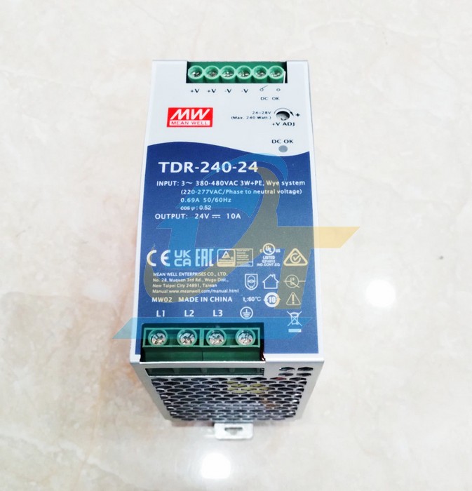 Bộ nguồn Meanwell 240W 24V 10A TDR-240-24