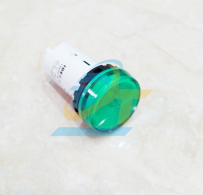 Đèn báo phi 22 màu xanh lá 24V Idec YW1P-1UQ4G