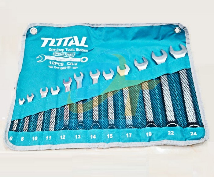 Bộ cờ lê vòng miệng 12 chi tiết 6-24mm Total THT1022121