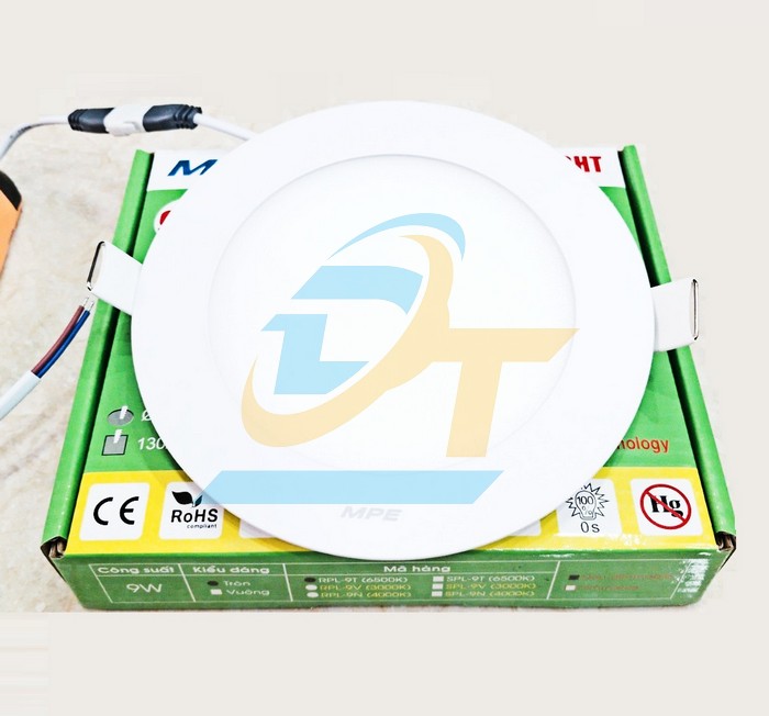 Đèn LED Panel âm trần 9W 6500K MPE RPL-9T