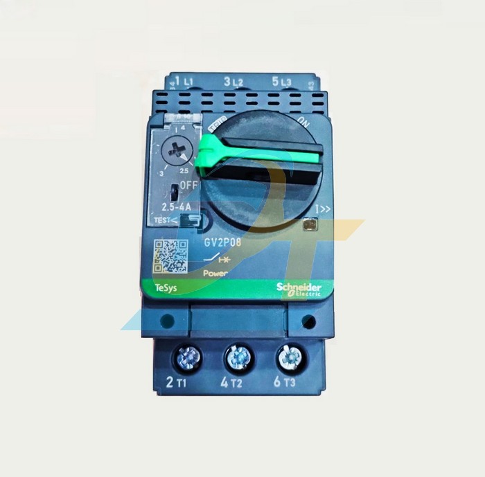 Cầu dao bảo vệ động cơ 2.5-4A Schneider GV2P08