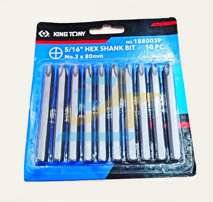 Mũi vít đóng bake PH3x80mm Kingtony 188003P