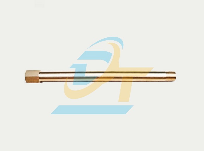 Nối ren trong ren ngoài đồng thau (Lơ nối đồng) 1/4"x200mm