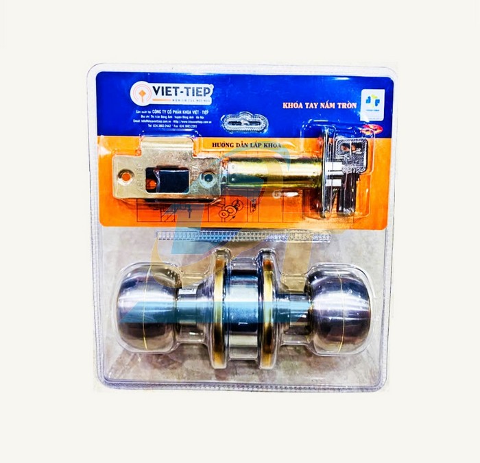 Khóa tay nắm tròn Việt Tiệp 04212 - Cò dài 60mm