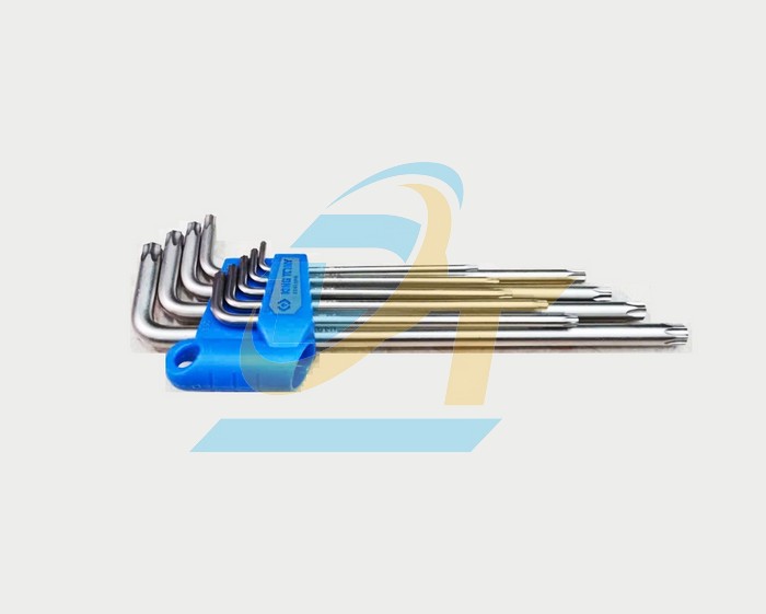 Bộ lục giác sao có lỗ 9 chi tiết T10-T50 Kingtony 20419PR