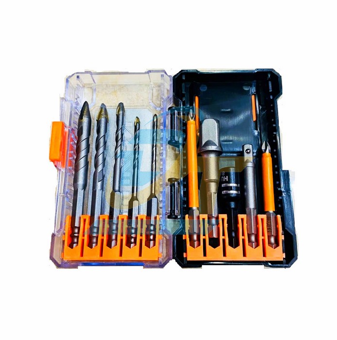 Bộ mũi khoan đa năng 10 chi tiết Hukan G1-BPK10c.