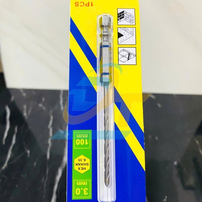 Mũi khoan tường kh&ocirc;ng tắc k&ecirc; KingBlue KBLJ 3x100