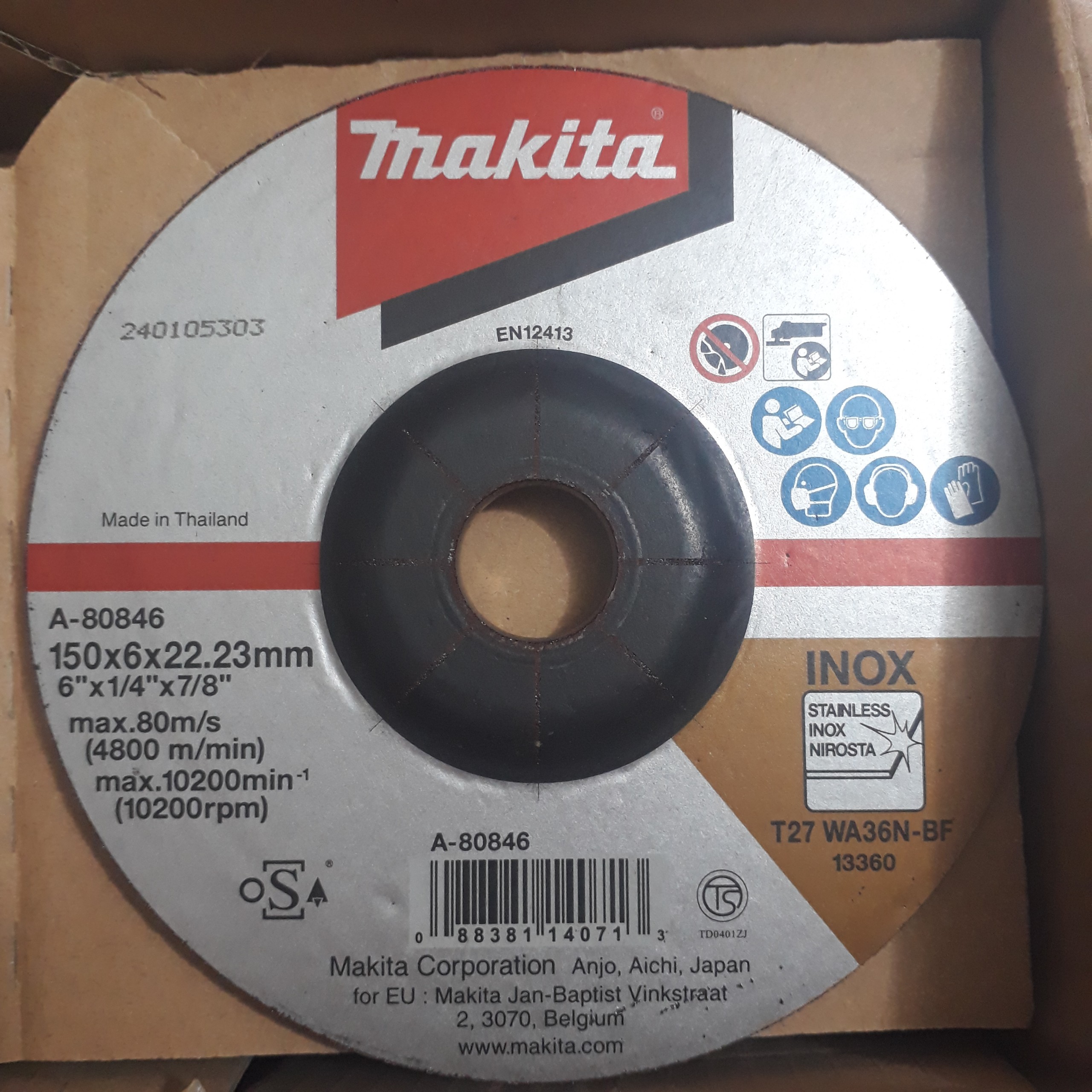 Máy mài góc 150mm Makita GA6010 GA6010 Makita | Giá rẻ nhất - Công Ty TNHH Thương Mại Dịch Vụ Đạt Tâm