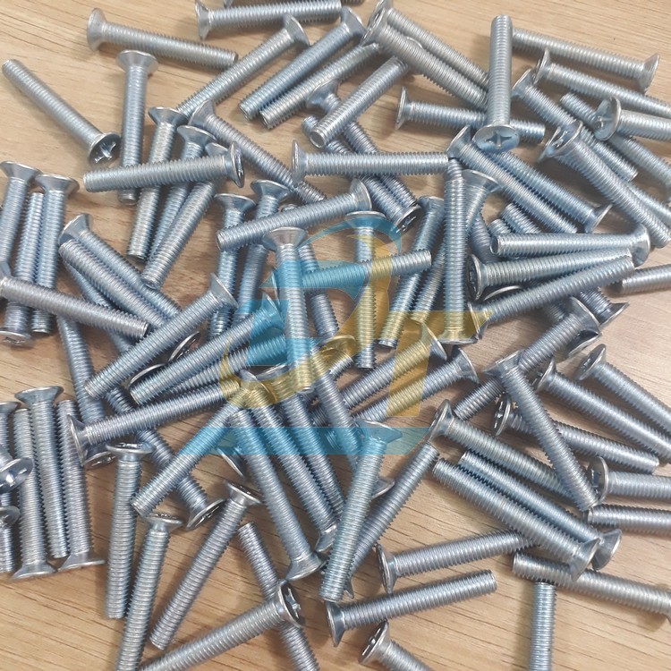 Bulong bake đầu bằng mạ kẽm M6x40  VietNam | Giá rẻ nhất - Công Ty TNHH Thương Mại Dịch Vụ Đạt Tâm