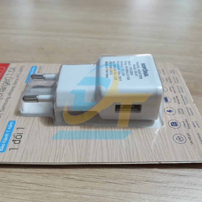Sạc điện thoại 1.5A Sopoka SS-01 SS-01 Sopoka | Giá rẻ nhất - Công Ty TNHH Thương Mại Dịch Vụ Đạt Tâm