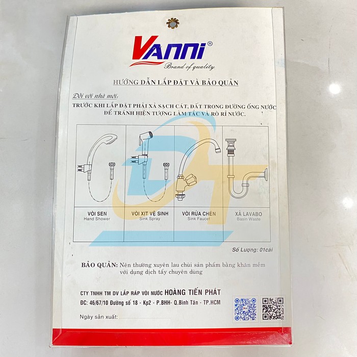 Bộ v&ograve;i sen tắm tăng &aacute;p Vanni TS-07 TS-07 Vanni | Gi&aacute; rẻ nhất - C&ocirc;ng Ty TNHH Thương Mại Dịch Vụ Đạt T&acirc;m
