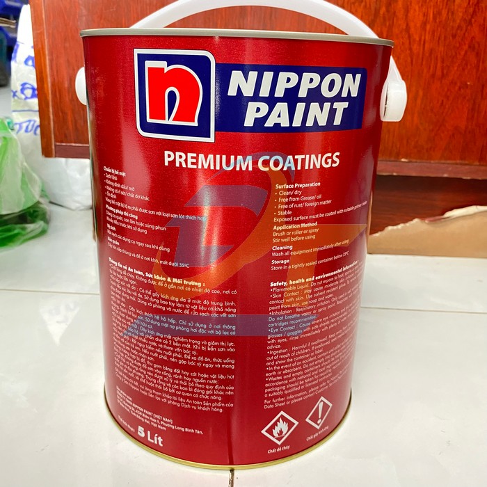 Sơn vàng Nippon (phản quang) - ROADLINE 5 lít/thùng  Nippon | Giá rẻ nhất - Công Ty TNHH Thương Mại Dịch Vụ Đạt Tâm